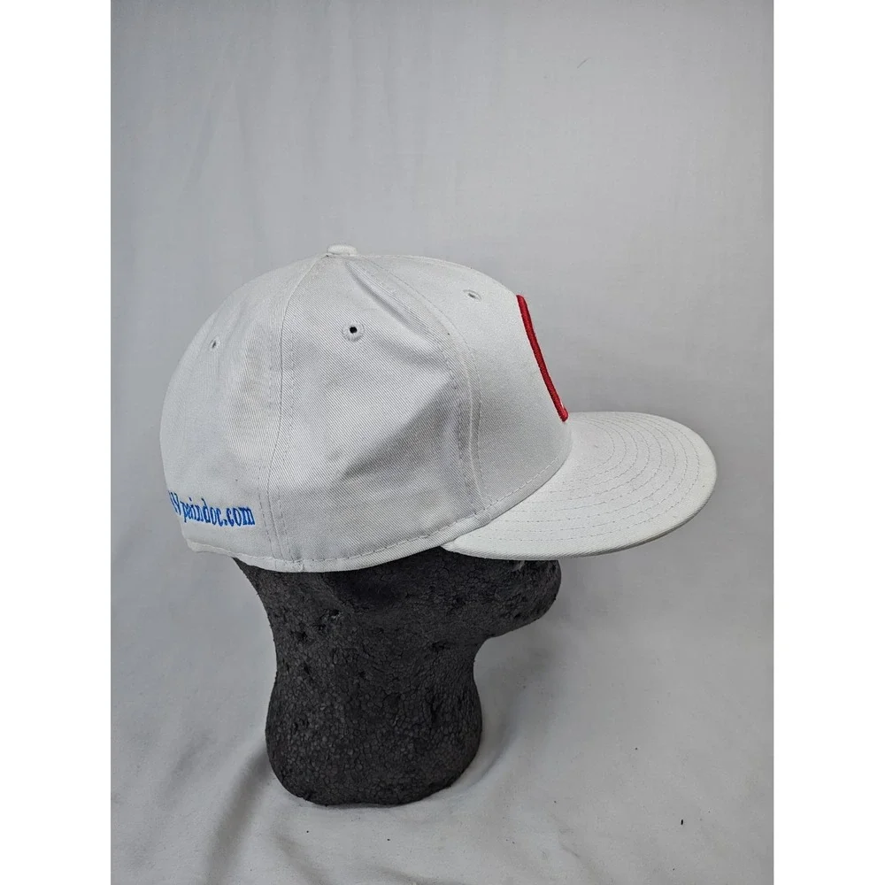 New Era 59FIFTY Marvel Captain America Fitted Hat 7 5/8 White IPCC Promo Flat